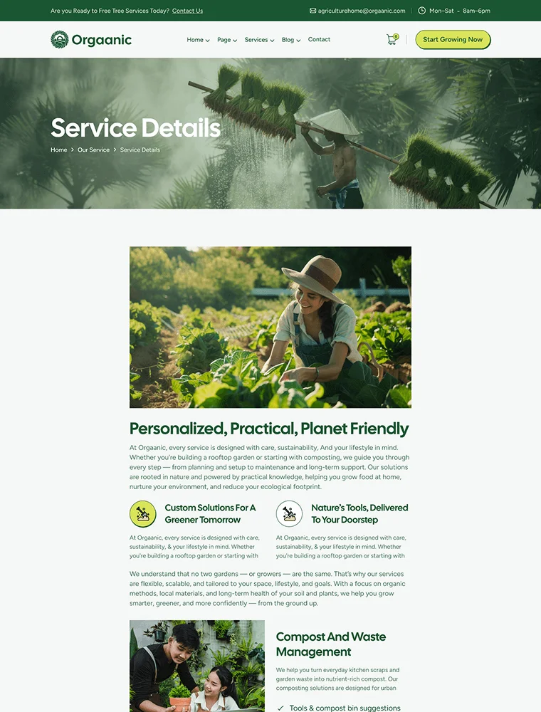 Inner Page 4 website pertanian